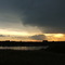 July evening near the Jamestown Reservoir
