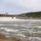 Down under all gates open Bagnell Dam