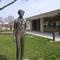 Amelia Earhart, life-size bronze, downtown, Atchison, KS