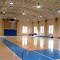 FC Gym interior.  This was the first home of the legendary "Franklin Wonder Five", and most likely the first gymnasium built specifically for basketball in Indiana, and possibly even the United States.  Built in 1909.