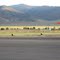 Evening glow on Tehachapi's runway