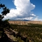Scenic overlook coming up to Los Alamos, NM