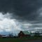 Grande Ronde Valley Barns and Storm Clouds