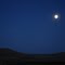 Moon Rise near Lander, Wyoming