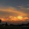 Sunset over Lander, WY