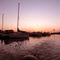 A gorgeous Lake Erie sunset, passing the Beavercreek, Marina