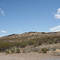 View from the gate at Shakespeare Ghost Town in Lordsburg, New Mexico