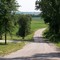 Cyclist view southward on Foothills Road