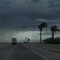 Severe fall thunderstorm with 60 mph winds, Interstate 15, Las Vegas, Nevada