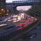 Evening Traffic on FDR Drive, at the Williamsburg Bridge [009670]