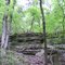 Carroll Cabin Barrens trail rock formation