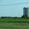 Silos and a field off U.S. 65