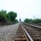 Mysterious building on rail road
