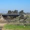 The BNSF tracks over the Fresno River, 2/2013