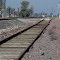A serious kink in a old set of BNSF tracks near Avenue 15 ½, 2/2013