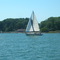 Sail Boat on Portage Lake