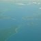 Flying over the Straits of Mackinaw