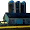 Three Tall silos