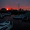 New Buffalo Harbor at Sunset