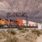 BNSF Approaching Mojave, CA