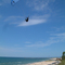 Paragliding beach, by Barrientos