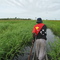 canoe trip on dolok island/papua,indonesia