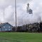 NKP 765 passing depot in Shepard, MI, October 2011