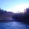 Sheep Creek at sunset