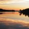 Sunset on Dead River Basin