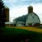 White Arch Roofed Barn