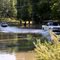 Arkansas Highway 33 underwater in May 2011 White River Flood