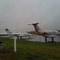 Blue Ridge Airport runway outside restaurant
