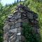Ranger Station remains with Fire Tower in background