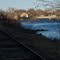 Sun Sets on the Tracks at East Machias ME [w/comment]