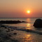 lamberts cove beach at sunset