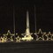 Herman Davis Monument at Christmas 2007