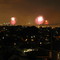 Fireworks in San Diego, from Point Loma