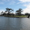 Bridge to the center island of Ellis Lake