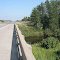 Looking N on bridge - Sep 2009