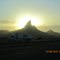 Sunset on Picacho peak.