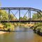 Railroad Bridge over Truckee River, Wadsworth, Nevada