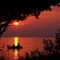 Sunset Fishing On Lake Charleviox - Young State Park