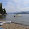 Beach Campsite - Kalispel Island - looking north