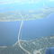 Jamestown Bridge from the air