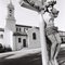 Crucifix Statue and Chapel South West Monastery off Highway 280 - Los Altos - CA