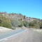 Sandstone cliffs (?) in the Coast Range - Nov 2008