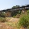 The BNSF tracks near the Merced River, 7/2013