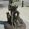 Young Abraham Lincoln Statue on the Square, Hodgenville, Kentucky