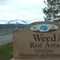 Shasta from Weed rest area