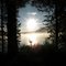 Sun rise on the lake